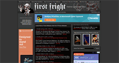 Desktop Screenshot of firstfright.com
